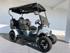 Cement Gray Contender Sport 4 LIthium Golf Cart
